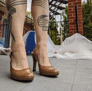 Nine West platform pumps 8